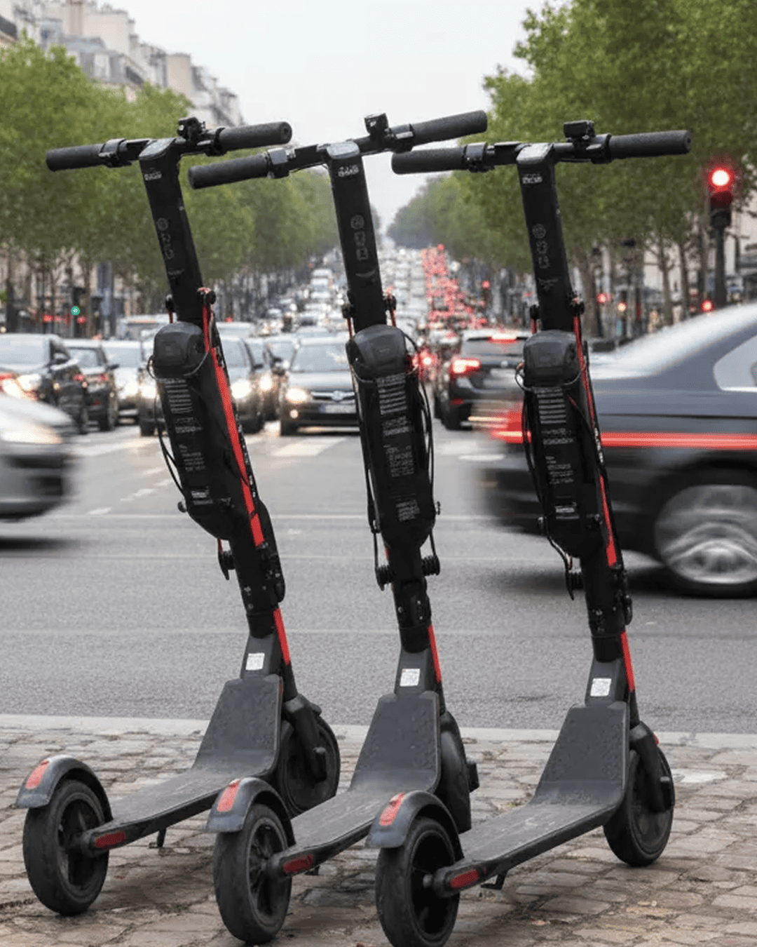 Trottinette électrique sur route hors agglomération, circulation interdite et